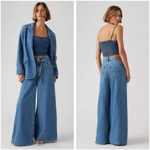 Women's Levis XL Super Wide-Leg Jeans